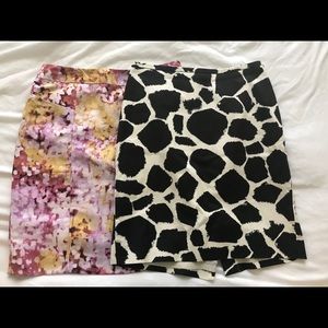 Set of 2 Loft work skirts